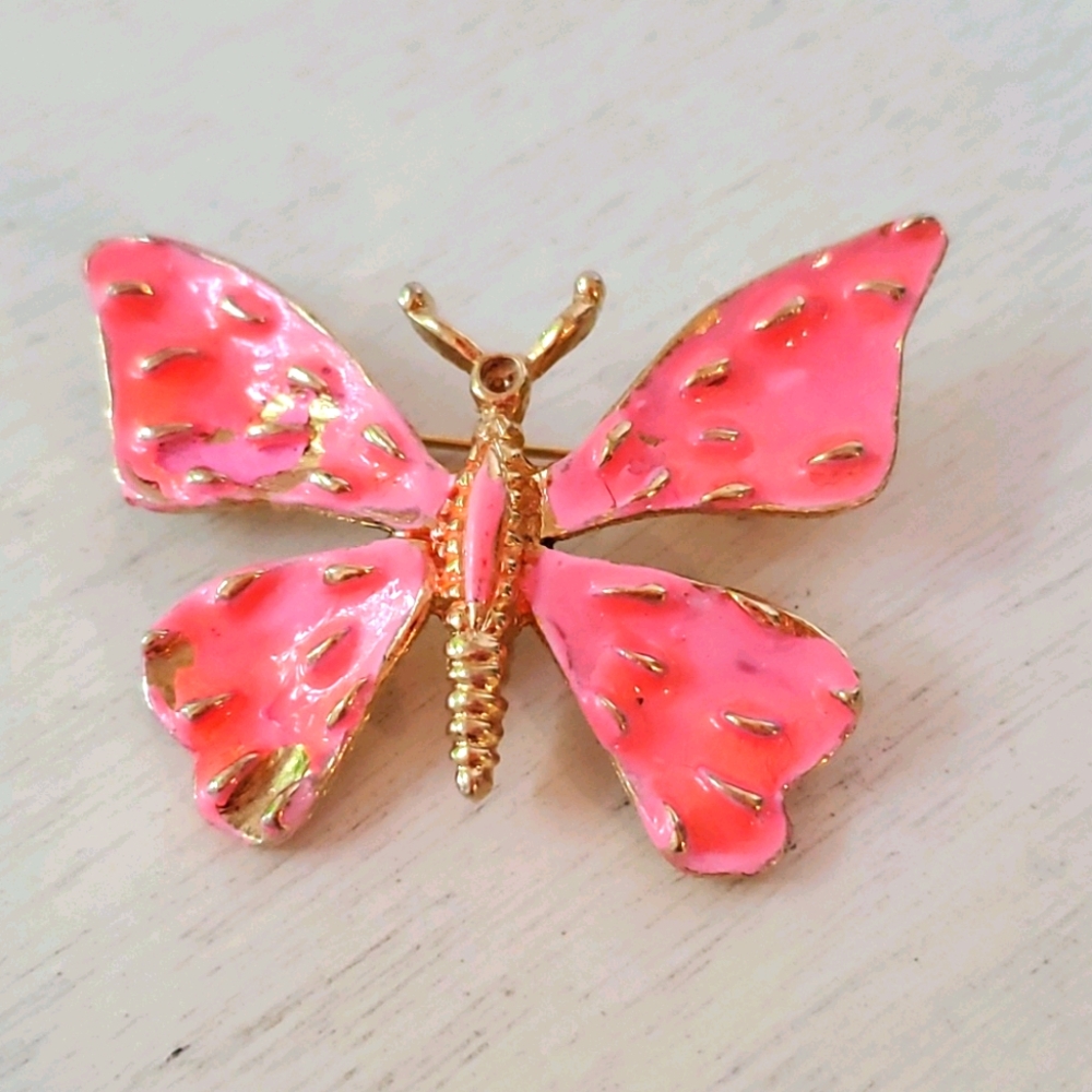 Vintage Puccini  Butterfly Pin